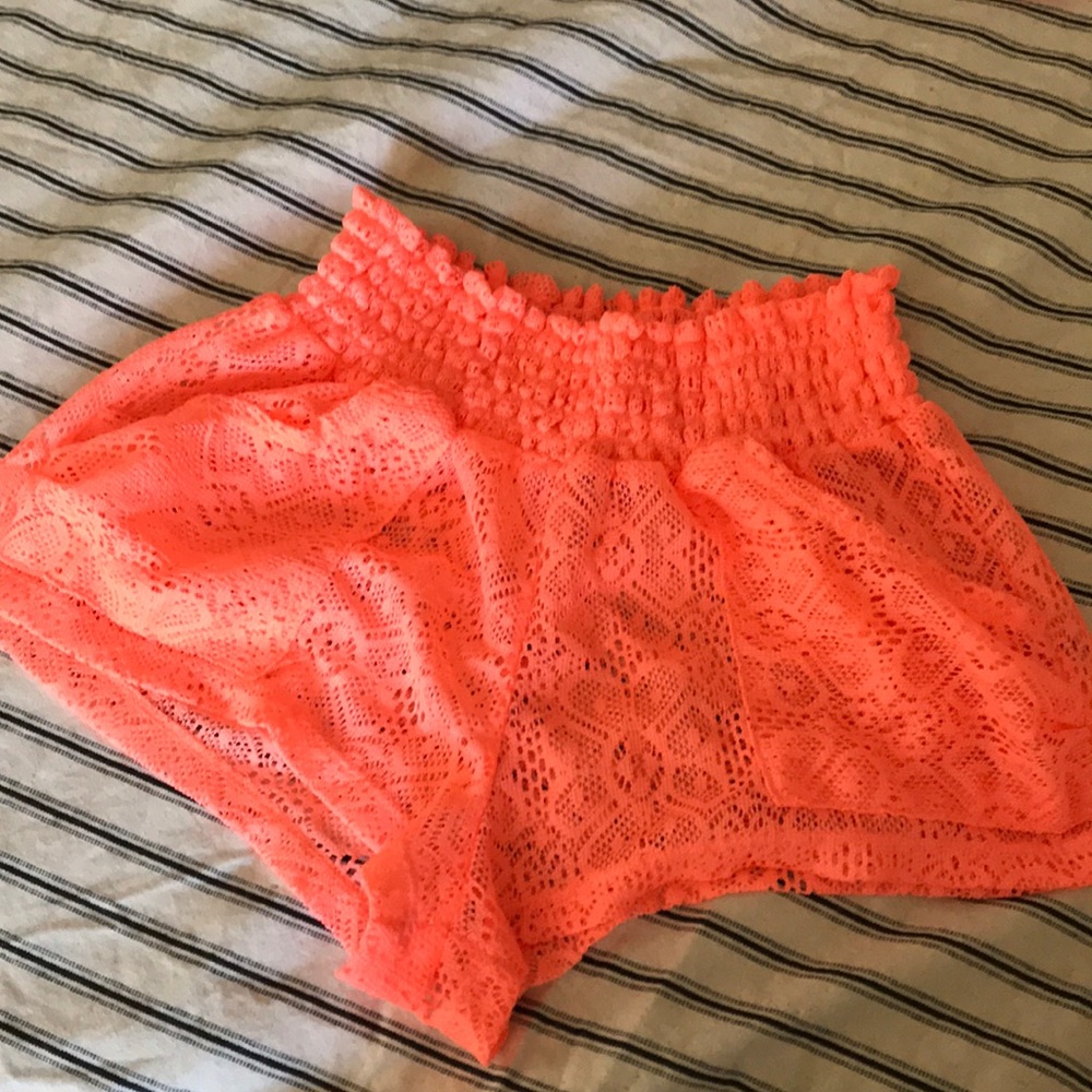 Beach cover up shorts